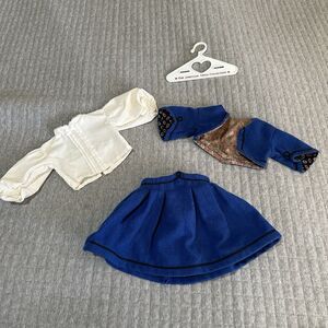 Pleasant Company American Girl Addy School Suit and Blouse Hanger 1993 Retired